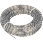Lot de 2 bobines de fil renforc� pour d�broussailleuse 2, 0 - 3, 0 mm x 15 m (30 m) 15 mm x 2 mm