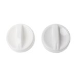 Lot de 2 boutons rotatifs universels en plastique pour four a micro - ondes, interrupteur de commande ... Lot de 2 boutons rotatifs universels en plastique pour four a micro - ondes, interrupteur de commande ...