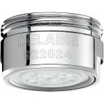 Lot de 2 brises jets - r�gul� � 3 litres / minute - femelle 22x100 - eco delabie