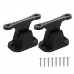 Lot de 2 butes de porte pour caravane, retenue de porte caravane avec vis, kit de retenue de porte en ...