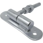 Lot de 2 charnières de portail m12 a roulement a billes séparables 150 x 40 mm, pour portails et portes ... Lot de 2 charnières de portail m12 a roulement a billes séparables 150 x 40 mm, pour portails et portes ...
