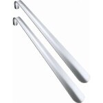 Lot de 2 chausse - pieds en acier inoxydable à long manche avec poignée confortable pour personnes âgées ... Lot de 2 chausse - pieds en acier inoxydable à long manche avec poignée confortable pour personnes âgées ...