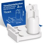 Lot de 2 douilles de charnière de porte de rechange pour bosch 00169301 / 169301 / 05384490 / 5384490 ... Lot de 2 douilles de charnière de porte de rechange pour bosch 00169301 / 169301 / 05384490 / 5384490 ...
