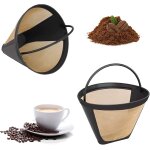 Lot de 2 filtres a caf� r�utilisables, filtre permanent, filtre universel pour cafeti�re, filtre a caf� ...
