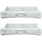 Lot de 2 filtres a peluches pour sche - linge 00656033 / 656033[lav2173]