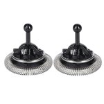 Lot de 2 fouets de rechange pour mousseurs a lait aeroccino( noir)