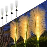 Lot de 2 guirlandes lumineuses solaires en forme de méduse - etanche - en forme de méduse - led - pour ... Lot de 2 guirlandes lumineuses solaires en forme de méduse - etanche - en forme de méduse - led - pour ...