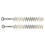 Lot de 2 lames pour taille - haie stihl hs45 - coupe 450mm Lot de 2 lames pour taille - haie stihl hs45 - coupe 450mm