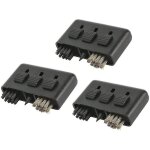 Lot de 2 lanternes solaires de jardin ¿ appliques murales  led avec capteur automatique, tanches et ...