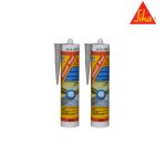 Lot de 2 mastic silicone sika sikasil pool - joint pour piscine gris - 300ml