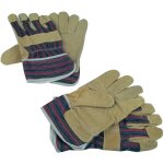 Lot de 2 paires de gant de protection en crote de cuir de porc, bruder mannesmann m41702