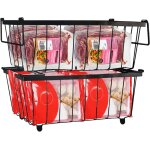Lot de 2 panier congélateur coffre, organisateur de congélateur polyvalent, empilable congélateur avec ... Lot de 2 panier congélateur coffre, organisateur de congélateur polyvalent, empilable congélateur avec ...
