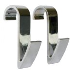 Lot de 2 patres chrome