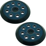 Lot de 2 patins de poncage pour ponceuse orbitale 2 x 8 trous 125 mm compatibles avec makita m9204 bo5030 ... Lot de 2 patins de poncage pour ponceuse orbitale 2 x 8 trous 125 mm compatibles avec makita m9204 bo5030 ...