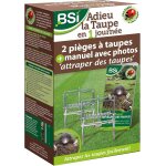 Lot 2 piges a taupes - haute qualit - mtal galvanis - ressort puissant et rapide - efficacit suprieure ...