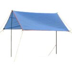 Lot de 2 ples de bche rglables, accessoires pour tentes, abris de camping, auvents de randonne