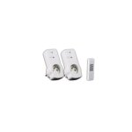 Lot de 2 prises 16a 2p + t tlcommandes avec tlcommande