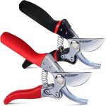Lot de 2 scateurs professionnels, scateurs  main, scateurs  drivation, lame en acier sk - 5, outil ...
