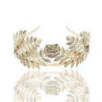 Lot de 2 serre - tetes a feuilles grecques, couronne romaine, vintage, feuille d'or, accessoires pour ...
