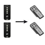 Lot de 2 tlcommandes extel atem 5 (remplac par avidsen)