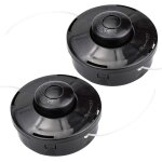 Lot de 2 tte de dbroussailleuse universelle a6481 nylon bobine de rechange de tondeuse dbroussailleuse ...