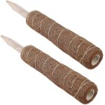 Lot de 2 totems en fibre de coco, piquets de soutien pour plantes grimpantes d'intérieur, plantes grimpantes ... Lot de 2 totems en fibre de coco, piquets de soutien pour plantes grimpantes d'intérieur, plantes grimpantes ...