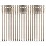 Lot de 20 embouts longs de visseuse  placo pr2 dewalt dt7207 - qz