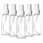 Lot de 20 flacons pulverisateurs transparents a brume fine de 2, 7 oz avec bouchon pulverisateur a pompe, ...