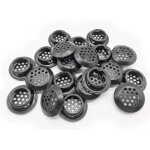 Lot de 20 grilles d'aeration circulaires de 25 mm en acier inoxydable pour cuisine, salle de bain, armoire, ... Lot de 20 grilles d'aeration circulaires de 25 mm en acier inoxydable pour cuisine, salle de bain, armoire, ...