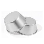 Lot de 20 moules individuels antiadhesifs pour pudding, mini moules a chocolat fondu, cupcakes, gateaux, ...