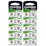 Lot de 20 piles camelion lr44 / a76 / ag13 pile bouton, longue dure de conservation