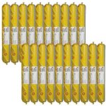 Lot de 20 poches colle lastique sika sikabond 52 parquet - 600ml