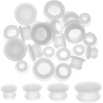 Lot de 24 bouchons en silicone pour salieres et poivrieres 1 / 2, 5 / 8, 3 / 8, 5 / 16 pouces, bouchons ...