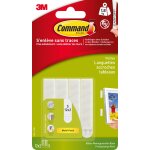 Lot de 24 languettes adh�sives tableaux command, blanc