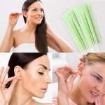 Lot de 240 fils de nettoyage jetables pour trous de boucles d'oreilles, 4 bo�tes