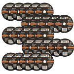Promo lot 25 disques 230 x 3 x 22. 2 plats a tronconner les metaux