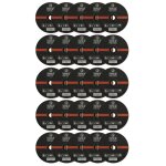Lot 25 disques 75 x 2 x 10 mm a tronconner pour meuleuses pneumatiques Lot 25 disques 75 x 2 x 10 mm a tronconner pour meuleuses pneumatiques