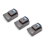 Lot 3 batteries vhbw 1500mah (14. 4v)pour outils black & decker hp146f4lbk, hp146f4lk, hp148f4l, hp148f4lbk, ...