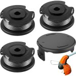 Lot de 3 bobines de fil pour coupe - bordure bosch, bobine de fil pour coupe - bordure, bobine de fil ...