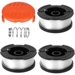 Lot de 3 bobines et fil pour débroussailleuse électrique, compatible avec black decker, remplace af - ... Lot de 3 bobines et fil pour débroussailleuse électrique, compatible avec black decker, remplace af - ...