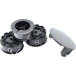 Lot de 3 bobines de fil de rechange pour coupe - bordure bosch universalgrasscut 18v - 26 / 18v - 260 ... Lot de 3 bobines de fil de rechange pour coupe - bordure bosch universalgrasscut 18v - 26 / 18v - 260 ...