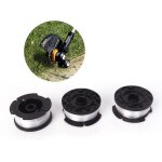 Lot de 3 bobines de rechange pour fil de coupe - bordures pour black decker Lot de 3 bobines de rechange pour fil de coupe - bordures pour black decker