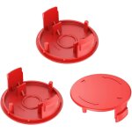 Lot de 3 couvercles de bobine de coupe - bordure f016f04841 - pour dbroussailleuse lectrique bosch ...