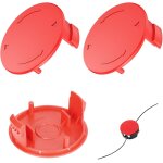 Lot de 3 couvercles de bobine f016f04841 pour dbroussailleuse lectrique bosch afs 23 - 37, compatible ...