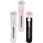 Lot de 3 cutters - petit couteau utilitaire - mini couteau utilitaire - portable - mini cutter universel ...
