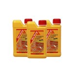Lot de 3 décapants de laitance du ciment - sika décap - ambré - 500ml Lot de 3 décapants de laitance du ciment - sika décap - ambré - 500ml