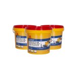Lot de 3 enduits de lissage sika sikawall et de finition en pte - 1, 5kg