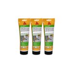 Lot de 3 enduits de rebouchage sika sikawall rebouchage universel - 425g