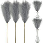 Lot de 3 faux pampas herbe tige 70cm / 27 moelleux et sec pampas herbe tige bouquet botanique vase remplissag ... Lot de 3 faux pampas herbe tige 70cm / 27 moelleux et sec pampas herbe tige bouquet botanique vase remplissag ...