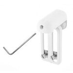 Lot 3 fixations sans per?age avec joint ?tanch?it? pour store